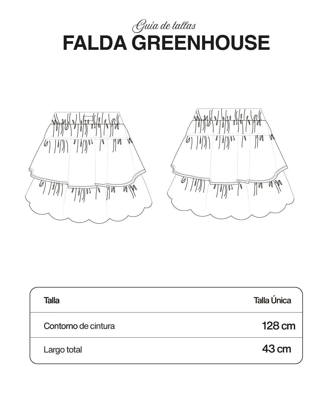 FALDA LINO GREENHOUSE