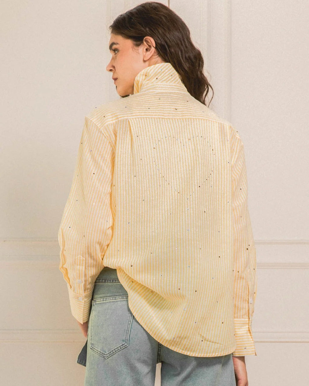 CAMISA SHINY HEART BUTTER