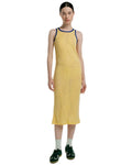 YELLOW MIDI DRESS