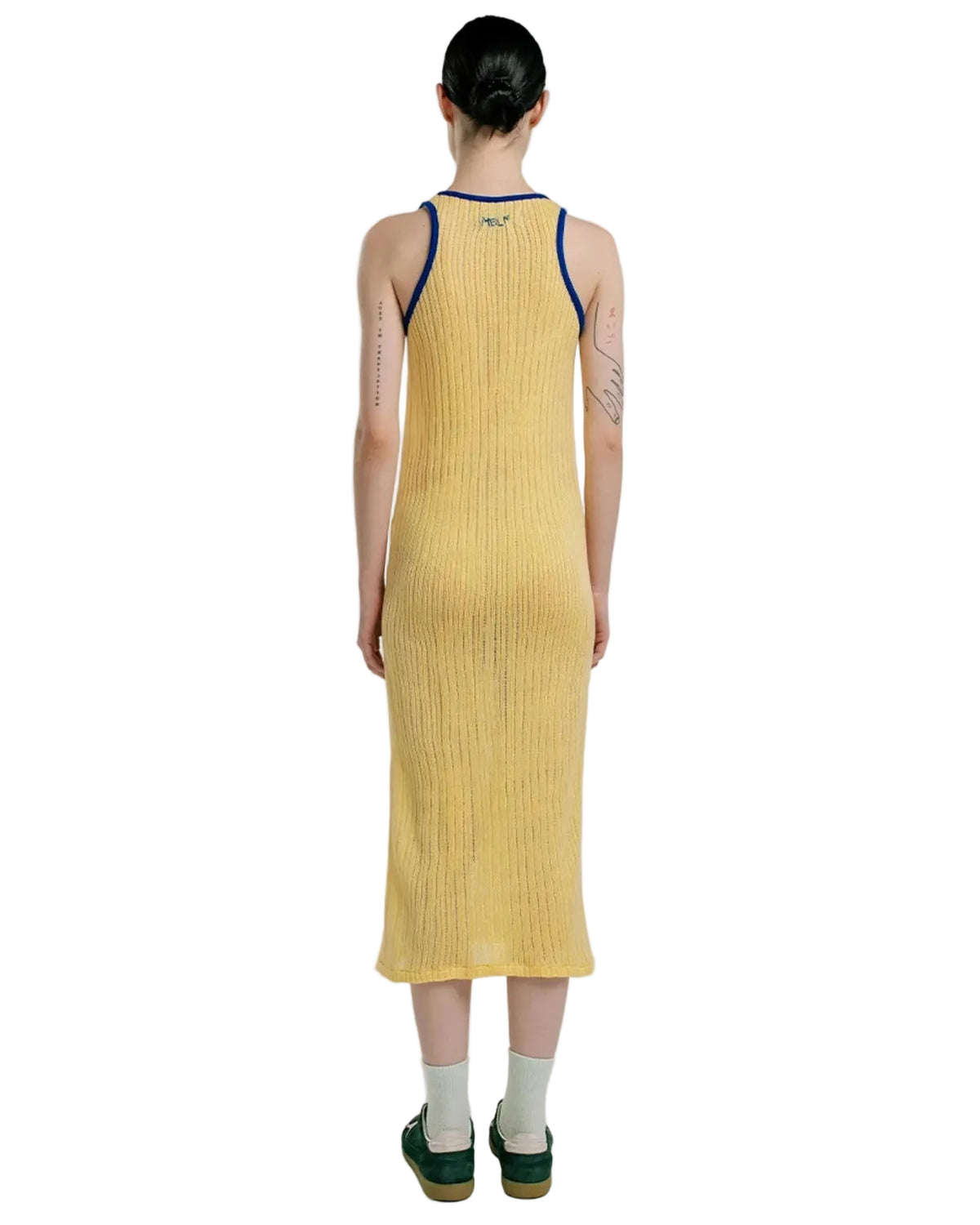 YELLOW MIDI DRESS