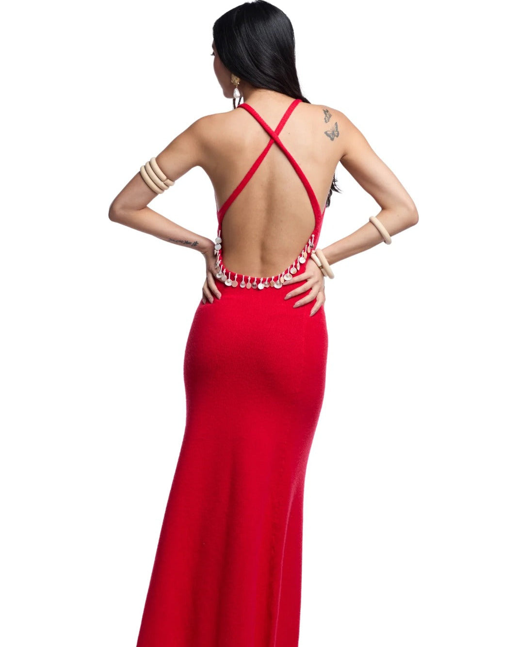 IGNACIA RED DRESS
