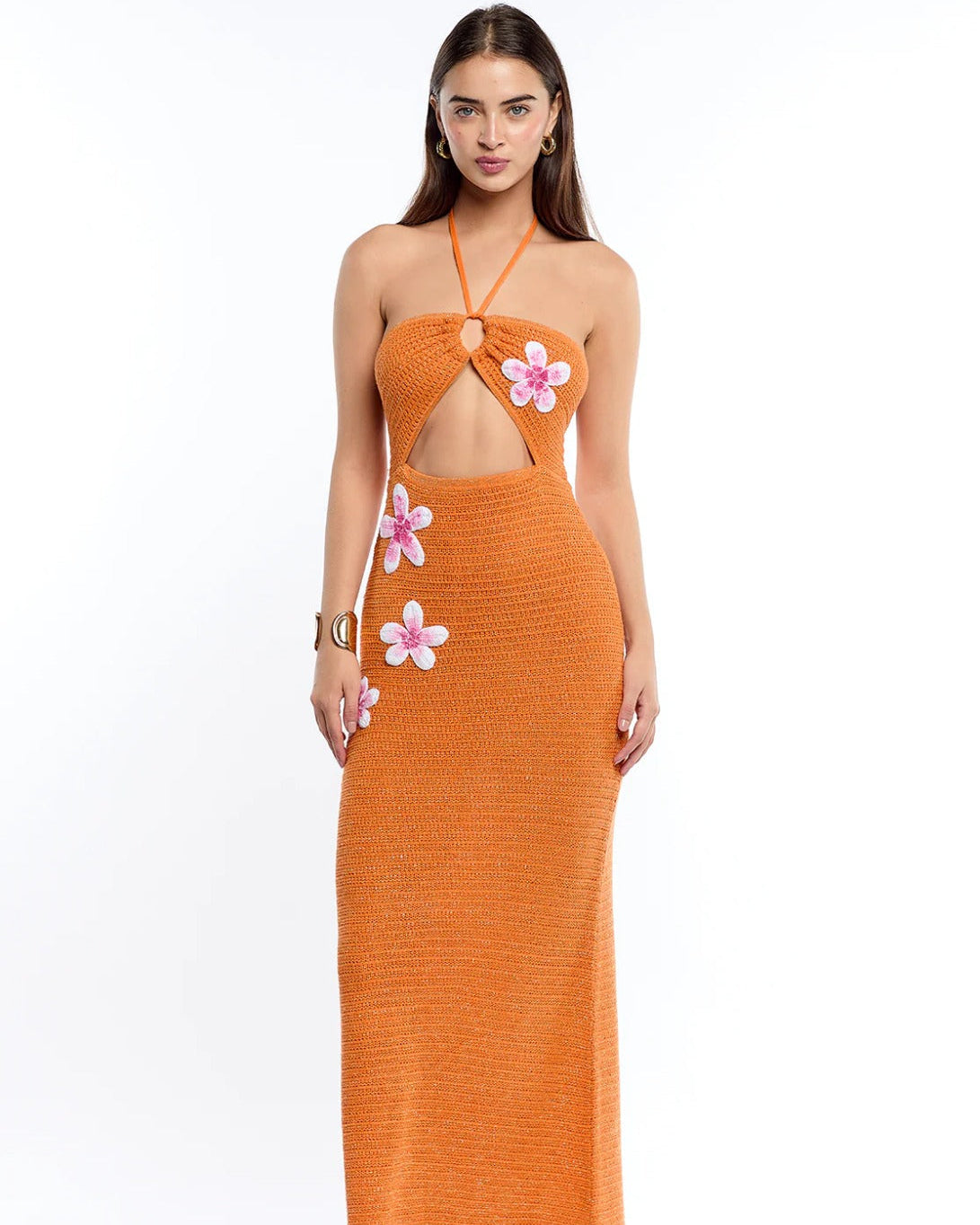 PIPA ORANGE MAXI DRESS