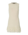 CREAM MINI DRESS B