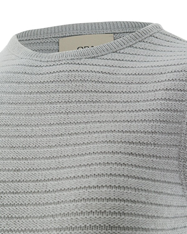 GREY KNIT MINI DRESS