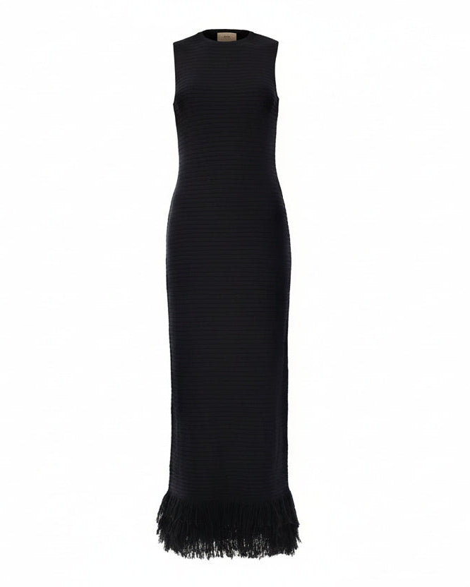 BLACK MAXI DRESS