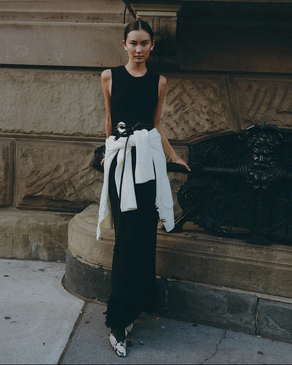 BLACK MAXI DRESS