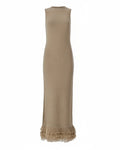 BEIGE MAXI DRESS A