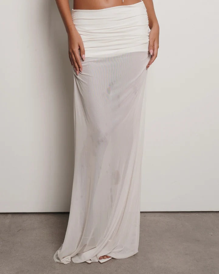 FRENCH SKIRT IVORY