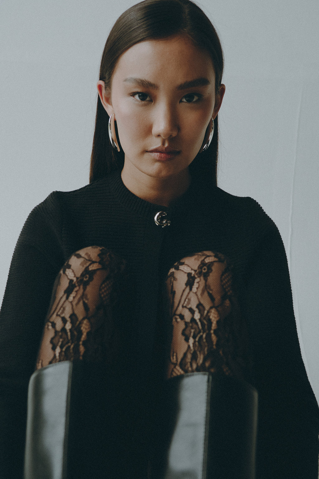 BLACK KNIT SHORT