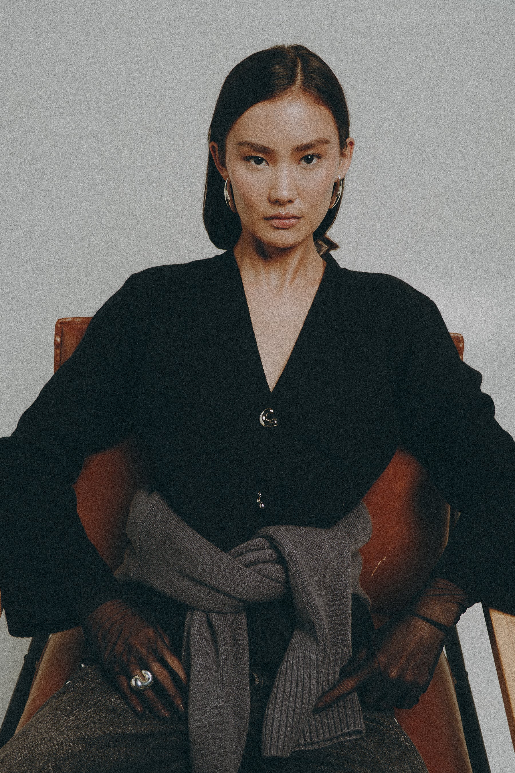 BLACK CARDIGAN