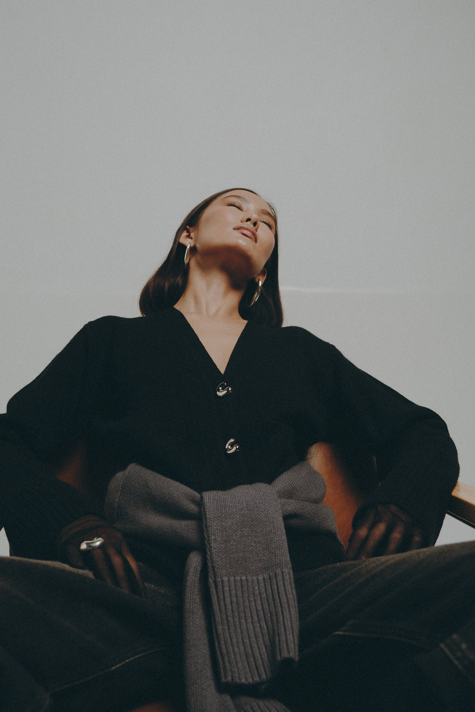 BLACK CARDIGAN