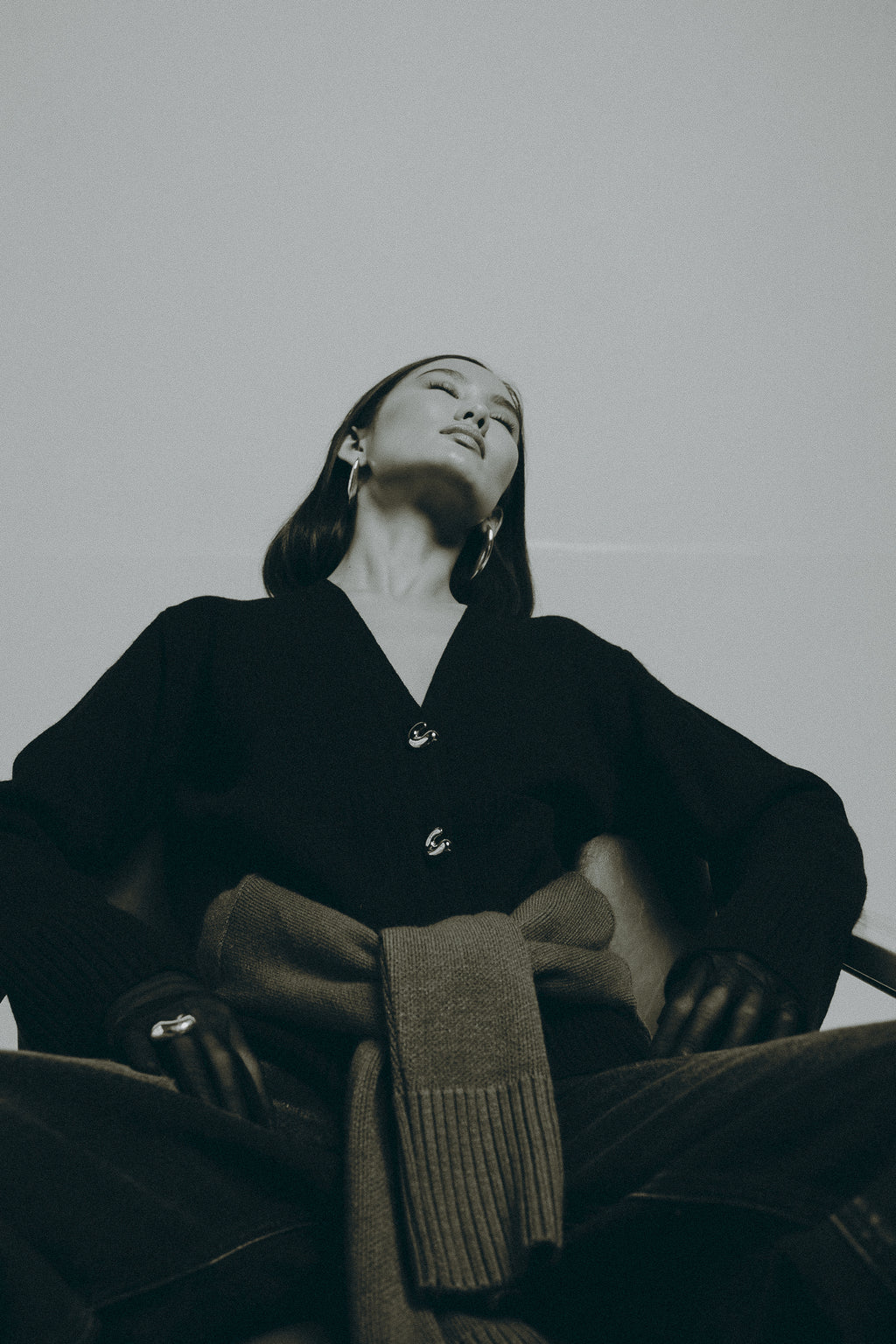 BLACK CARDIGAN