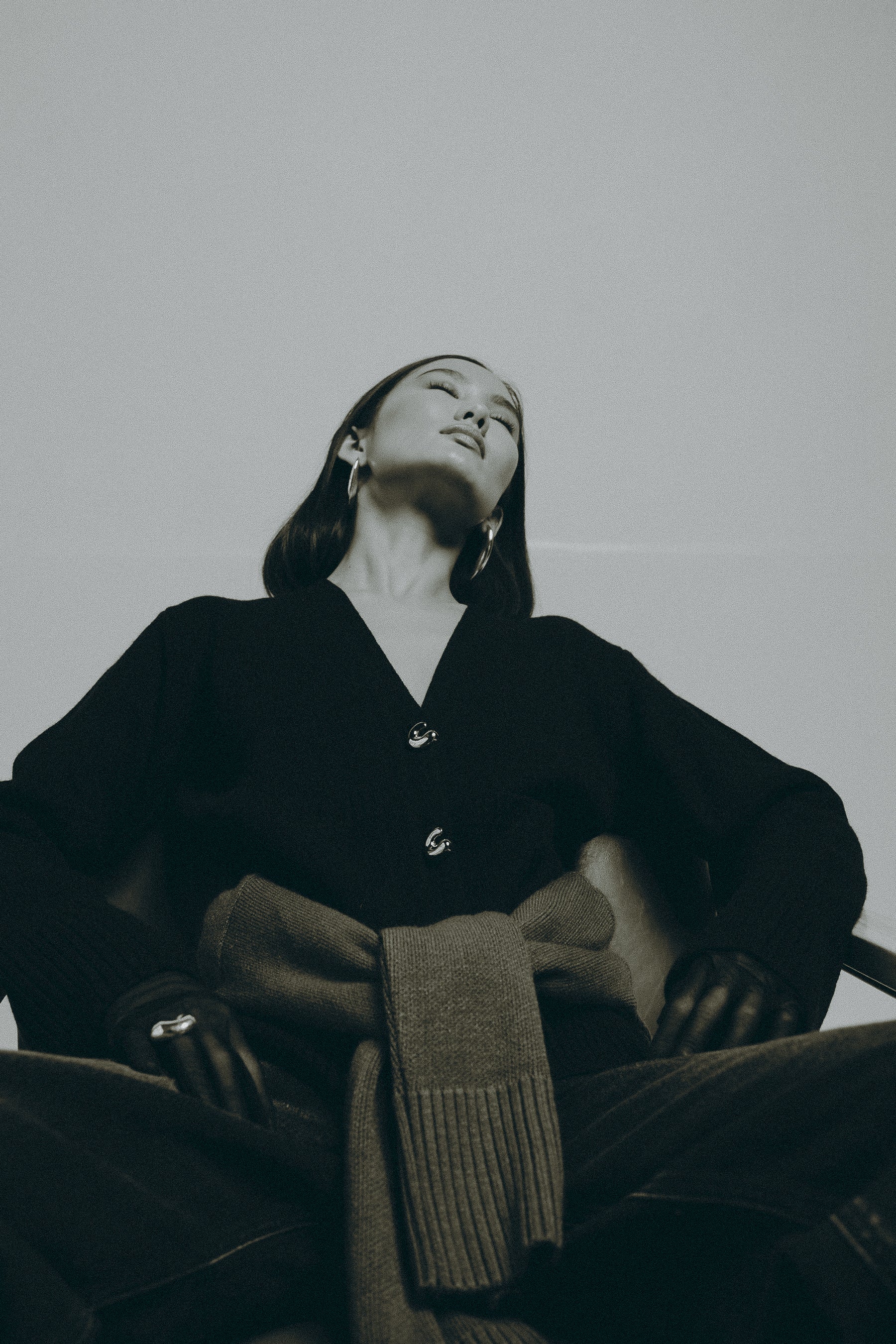 BLACK CARDIGAN